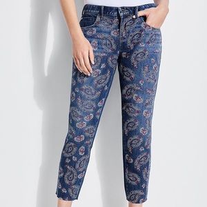 Guess | Psychedelic Paisley Print Tomboy Jeans